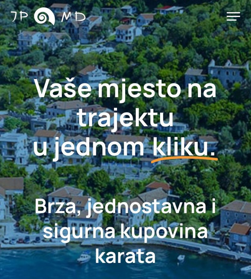 Od danas online prodaja karata za trajektnu liniju Kamenari – Lepetane